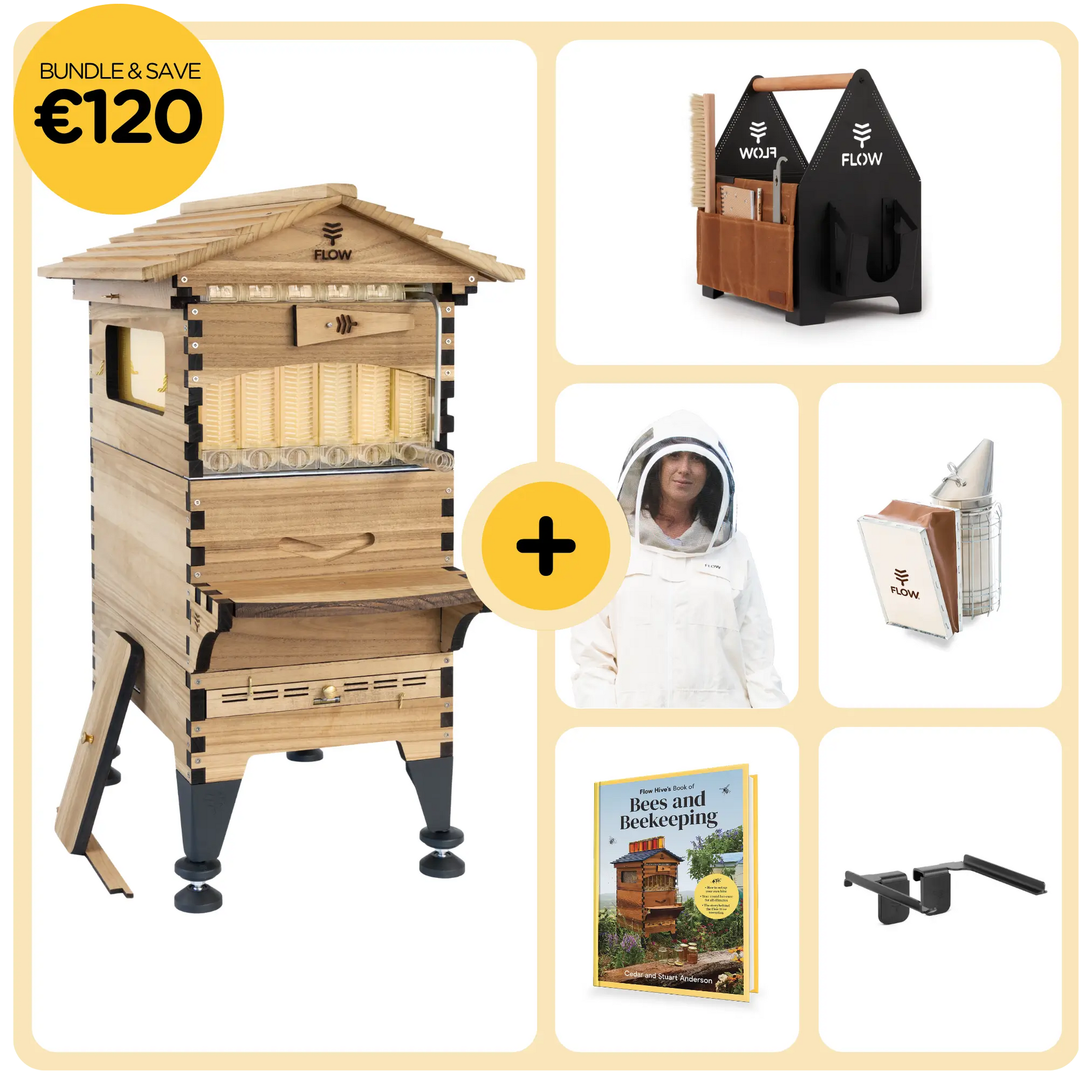 Deluxe Starter Beehive Kit for New Beekeepers | Flow Hive - Flow