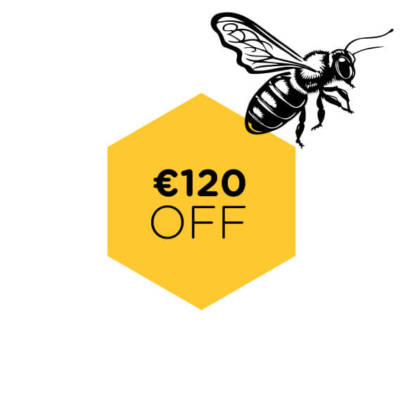 A sweet €120 saving!